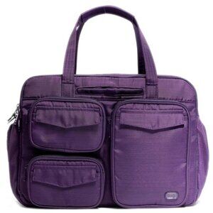 Lug Puddle Jumper Duffel Bag Brushed Concord Purple